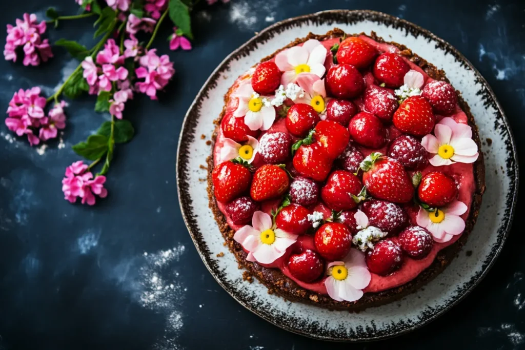 Is sourdough good for desserts? A tangy sourdough chocolate cake slice"