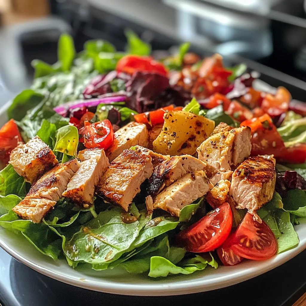 Roasted vegetables seasoned with Salad Supreme Recipe.
