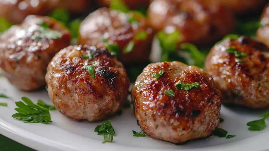Air-Fried Breakfast Sausages
