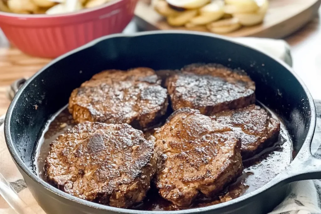 How do you cook cube steak so it's not tough?