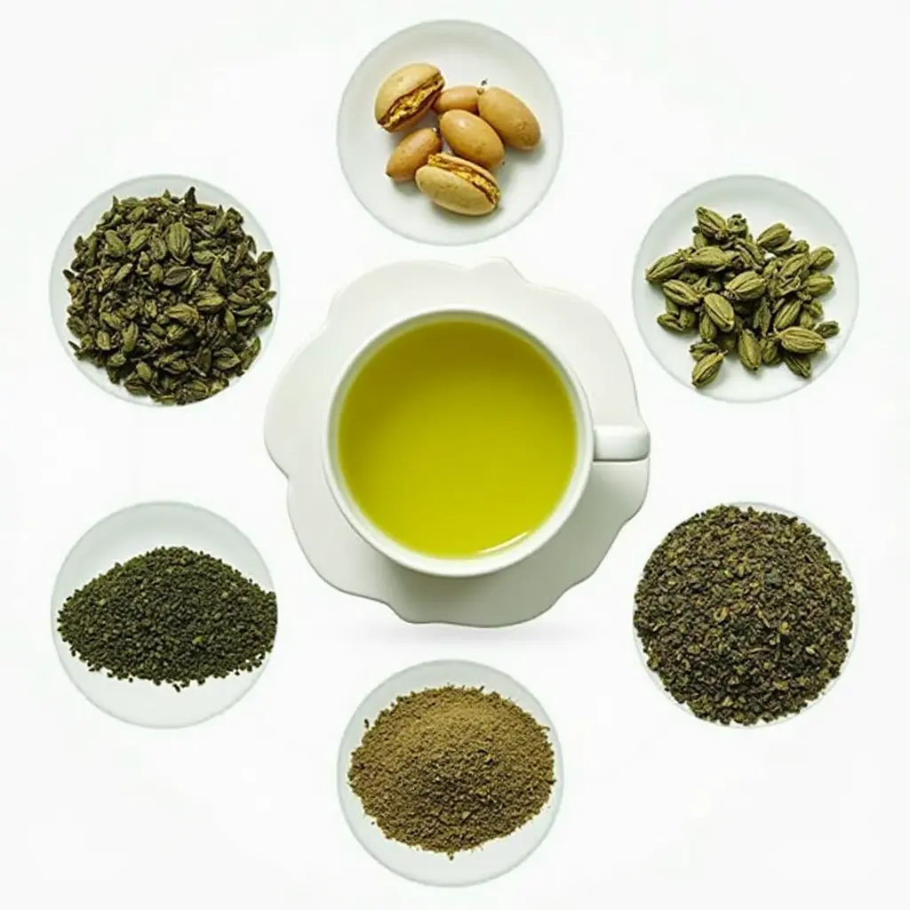 what are the common ingredients in green tea